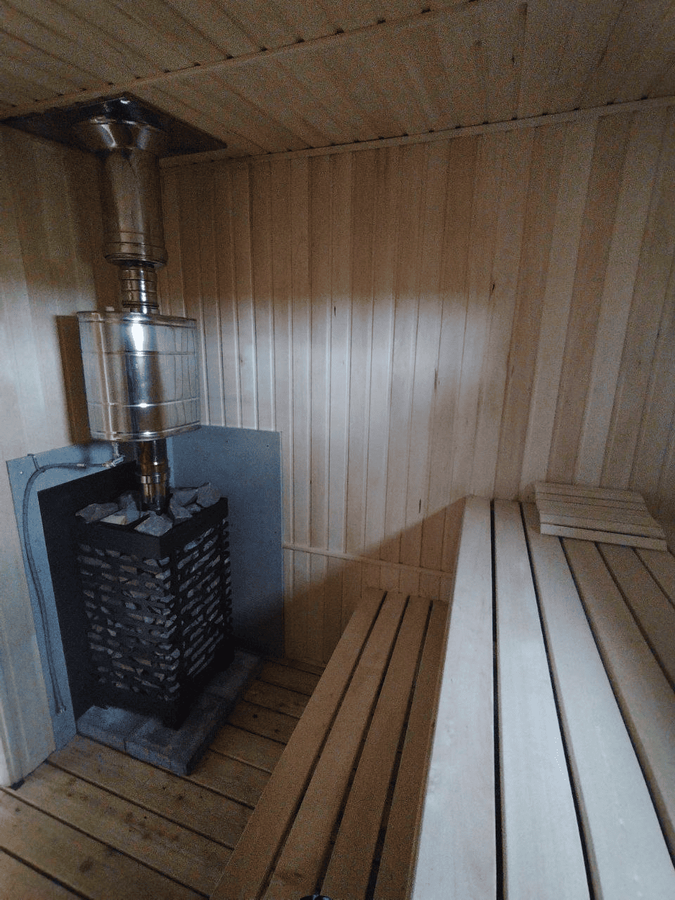 Русская баня внутри